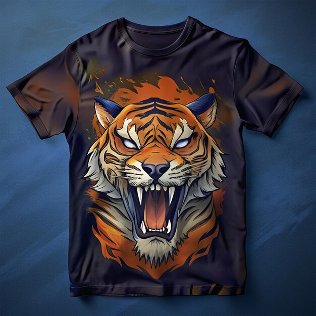  Re/Done Tiger Surf Rider Shirt