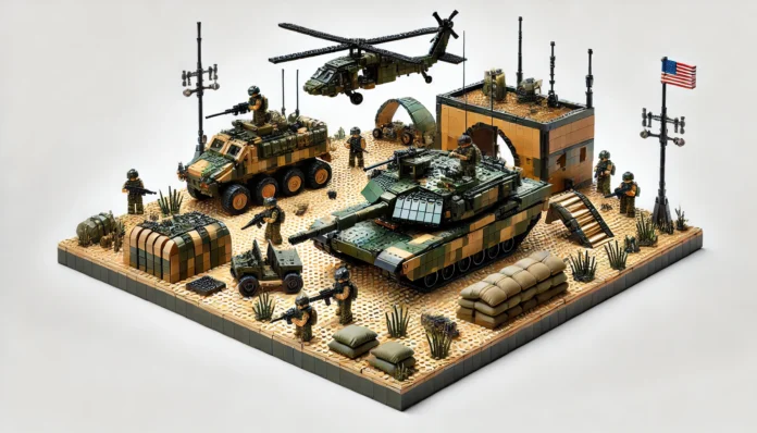 Bloxbrix Military Toy