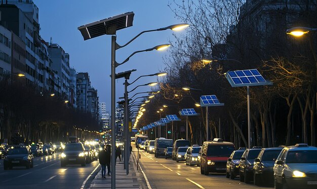 solar street light antiblackout