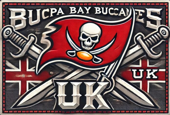 bucs uk patches how to attach